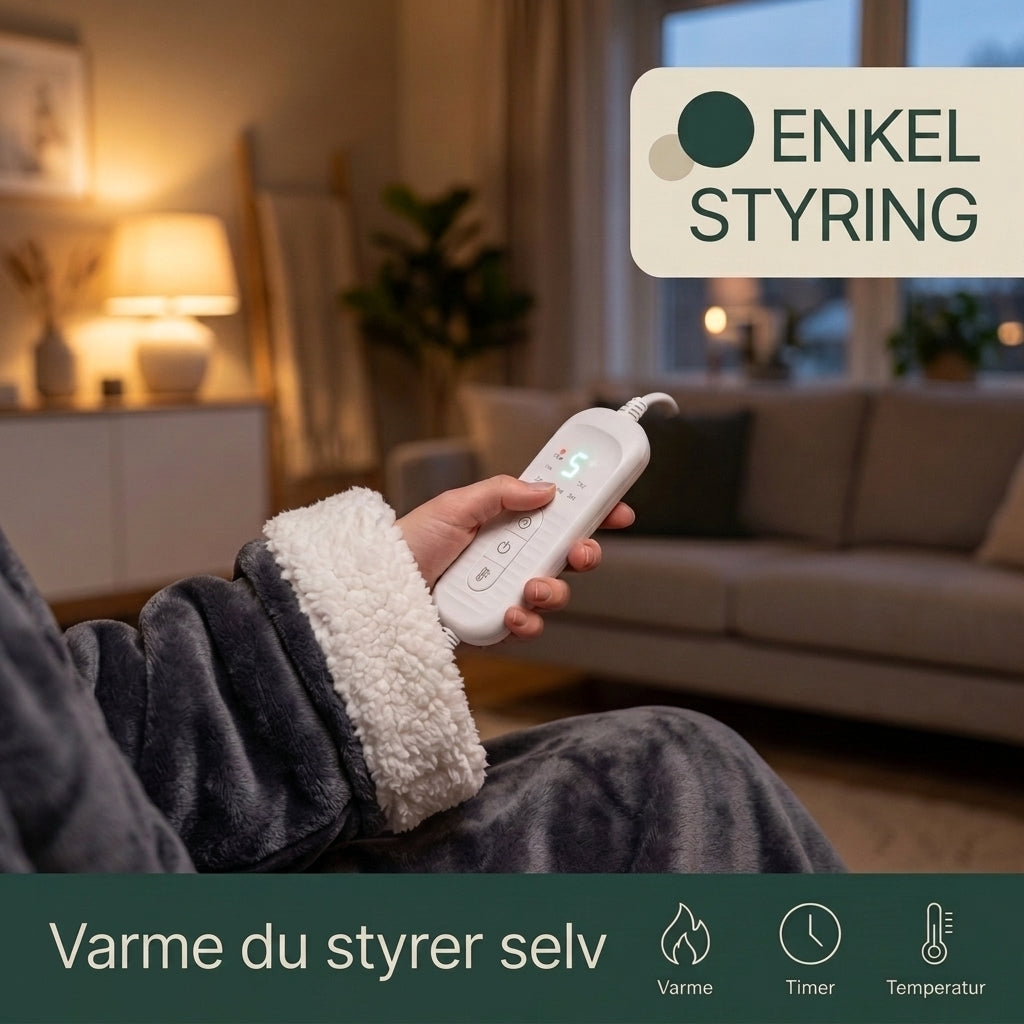 Kontrolleren til Varmekåpe med opplyst display