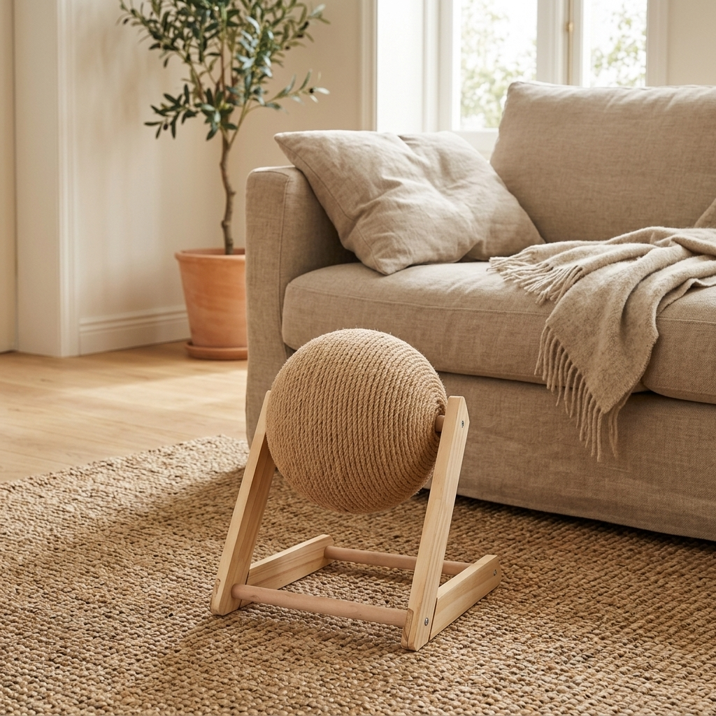 Naturmaterialer som glir inn