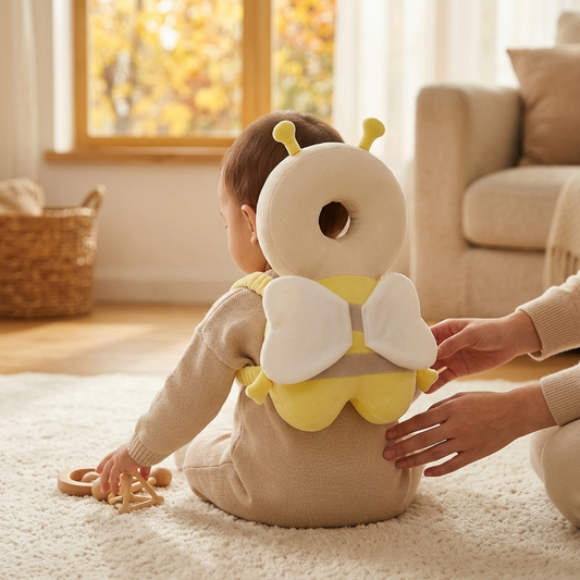 Hodebeskytter til baby